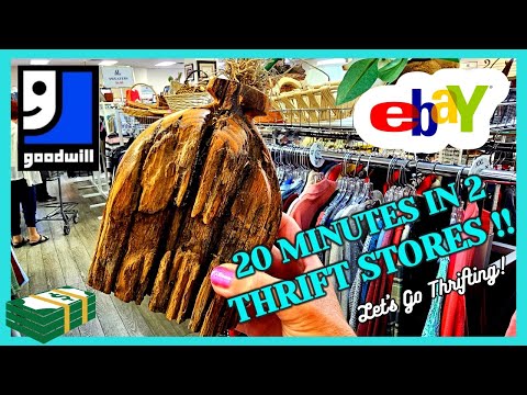 I FOUND a $25 ITEM in a GOODWILL BAGGIE! / COMPARING 2 Las Vegas THRIFT STORES / SHOP MY HAUL