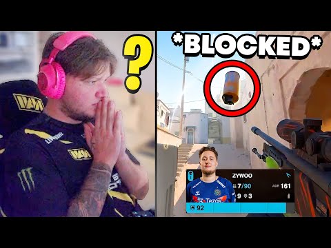 S1MPLE GOT DELETED BY A STREAMER!! ZYWOO IS TOO SMART FOR CLOUD9!! CS2 BEST MOMENTS