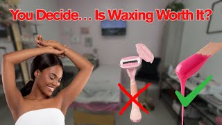 Is Waxing Better Than Shaving? Watch This Pull!