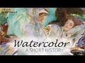 History and Evolution of Watercolors