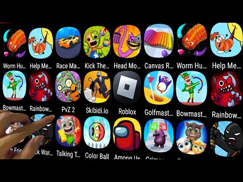 Roblox,Bowmasters,Help Me Tricky Puzzle,Kick The Buddy,StickWar Legacy,Tom Friends,Plants Vs Zombies