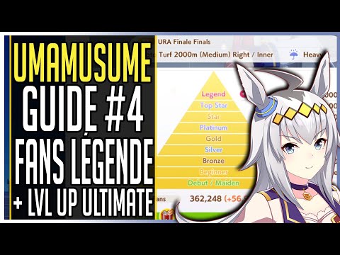 🎮GUIDE #4 Level up ULTIME + FANS Legends ►UMA MUSUME: Pretty Derby Gameplay FR