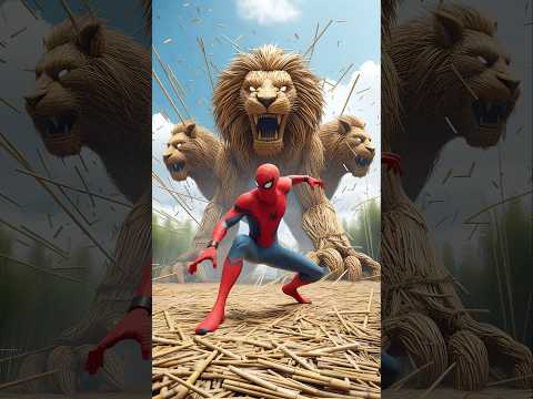 Bamboo Art  | Spiderman vs Venom vs Joker vs Captain America #brawlstars #spiderman #joker