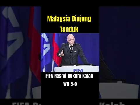 Malaysia benar benar dihukum berat FIFA