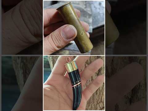 make keychain from shotgun bullet #handmade #shorts