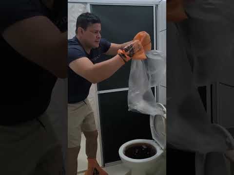 Poucas pessoas conhecem metodo que desentope o vaso sanitário em segundos! #vasosanitario #shorts