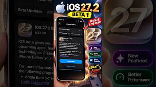 🔥 iOS 27.2 Beta 1 Released! 🚨