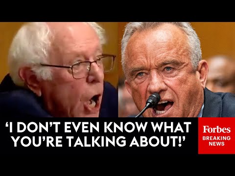 'Everybody Is Corrupt But You?!': Bernie Sanders And RFK Jr. Have Unthinkable Clash During Hearing