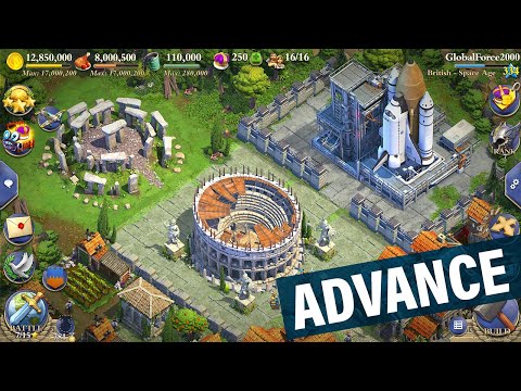 DomiNations Strategy RTS - Walkthrough Gameplay (iOS, Android)