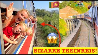 BIZARRE TREINRIT door DE JUNGLE! 🚂 DIT hadden we NIET VERWACHT! (Ella-Badulla) | Bellinga Vlog #3395