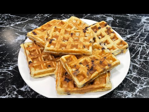 Mettez les pommes dans le gaufrier et obtenez ces délicieuses gaufres pour le goûter 🧇🍏