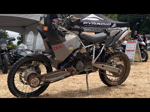 Stunning 2-Wheel Drive Motorcycle