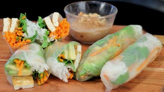 Easy and Refreshing Summer Rolls at Home | Perfect for Summer