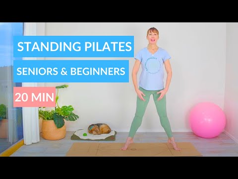 Standing Pilates for Seniors and Beginners | 20 Min Stretch and Strengthen Session | At Home Pilates