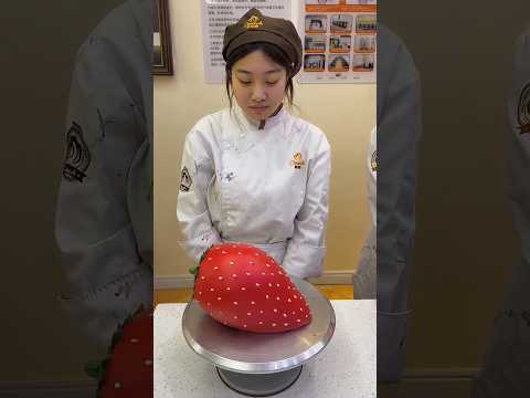 "amazing way to make strawberry replica....... ๐ฏ#shorts