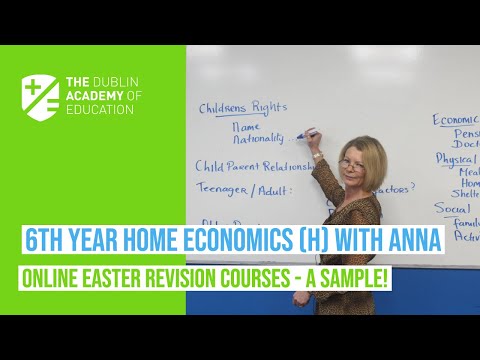 6th Year Home Economics H with Anna - A Sample of our...