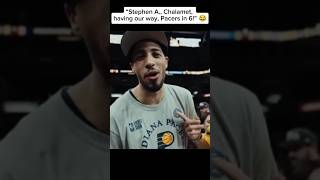 Tyrese was hyped 😂 #tyresehaliburton #pacers #nba #shorts