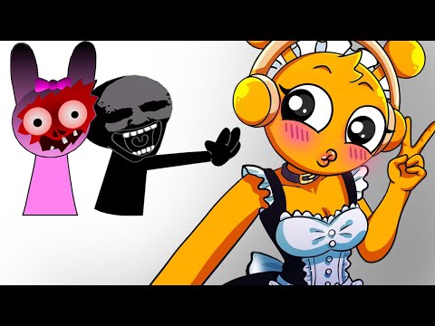 Incredibox Sprunki - OREN Is MAID, But BLACK Falls in Love With OREN? | Cartoon Animation