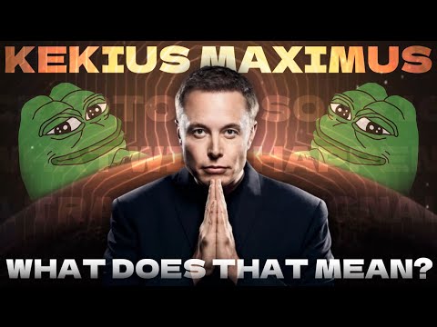 Elon Musk's 'Kekius Maximus' - The REAL Reason Behind His Frog Profile 🐸 | HUGE Crypto Signal?