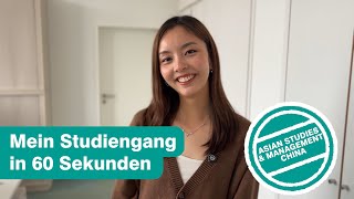 Was macht man eigentlich im Studiengang Asian Studies & Management (China)?