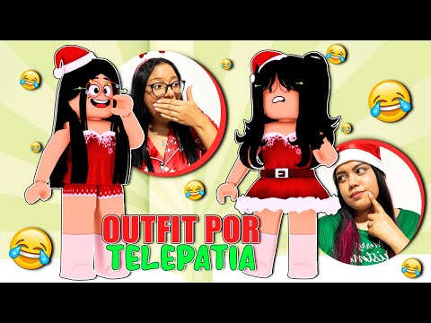 OUTIFIT POR TELEPATIA COM MINHA IRMÃ! #8 *especial natal*