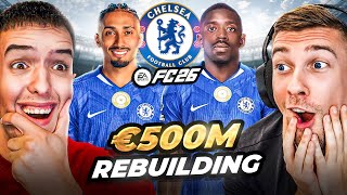 VELIKI CHELSEA €500M REBUILDING U FC26! w/Veki