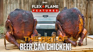 Beer Can Chicken REDEFINED with Ninja FlexFlame Technology