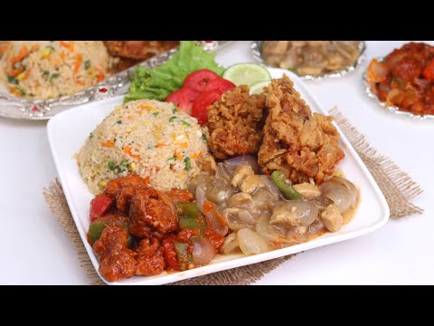 চাইনিজ চিকেন প্ল্যাটার ( ১ ভিডিওতে ৩টি রেসিপি ) ॥ Fried Chicken॥Chilli Chicken॥ Platers Recipe