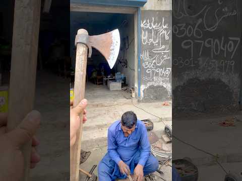 Fix my axe ๐ช and repair best a tool #blacksmith #viral #shorts #process