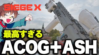 【R6S】シージXで楽しさが増したACOG＋ASH集【レインボーシックスシージX】
