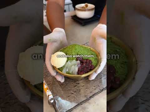 How to stay dry in Bali - get Mango mango dessert and matcha #bali