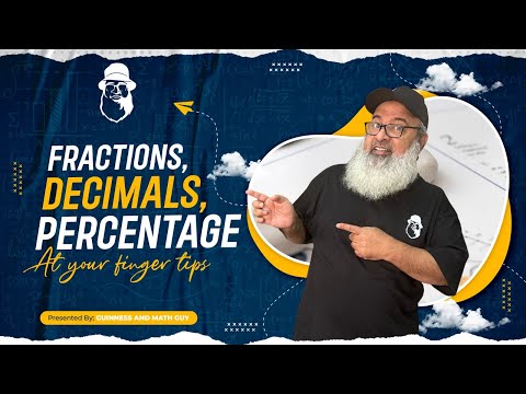 Fractions, Decimals, Percentages