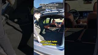 Trunk practicality of the 2026 Mercedes GLE 📦!