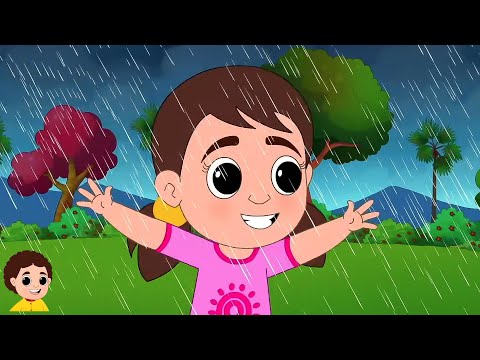 বৃষ্টি পড়ে টাপুর টুপুর, Bristi Pore Tapur Tupur, Bengali Nursery Rhymes for Kids by Khoka Puchki