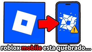 ROBLOX DE CELULAR ESTA QUEBRADO!!!