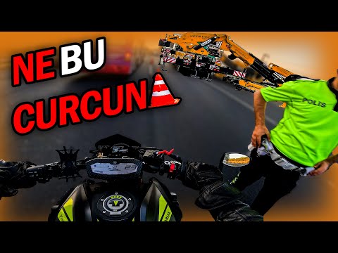 OTOBANDAN YUVARLANAN KAMYON | ŞERİT KULLANMAYI BİLMEYEN ARAÇLAR | HUYSUZ MOTOVLOG