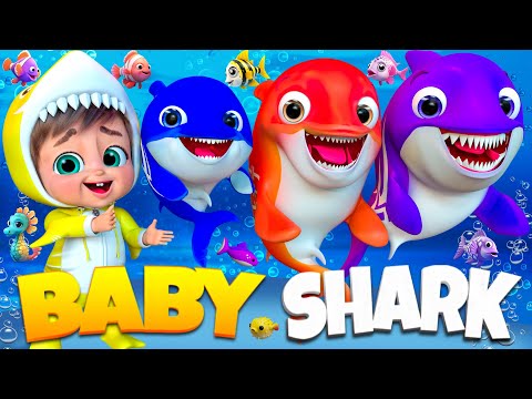 Baby Shark Dance Song - Underwater Baby Sharks 🦈 | Nursery Rhymes Compilation #cocomelon #shorts