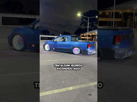 A única saveiro TALA 14 do Brasil! #shorts #vw #rebaixados