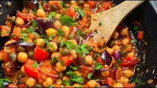 A healthy and delicious Mediterranean dinner in 5 minutes!