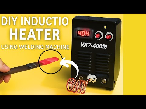 DIY Induction Heater Using Welding Machine – Amazing Homemade Heating System