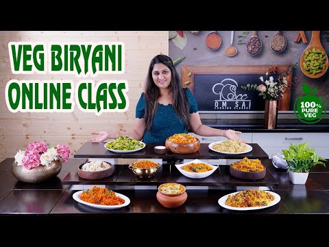Restaurant Style Veg Biryani Online Class Join Now☎️ 8551 8551 04 |8551 8551 03 Om Sai Cooking Class