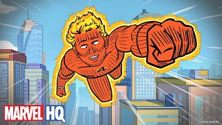 La Antorcha Humana es Johnny Storm 🔥 | Conoce a Los 4 Fantásticos | Episodio 6