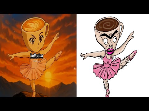 Italian Brainrot Animals And Universe Drawing Parody 16