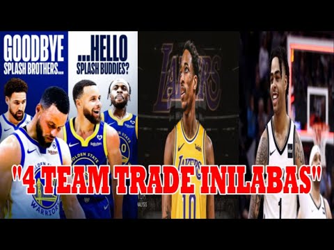 BREAKING: DEROZAN to LAKERS 4 TEAM TRADE HACHIMURA D'LO DELIKADO na | GSW SPLASH BUDDY EPEKTIBO BA?