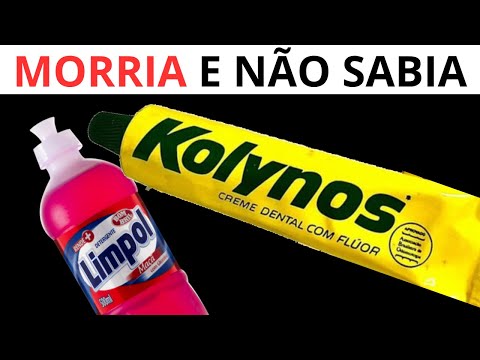 Misturei CREME DENTAL no DETERGENTE!! NUNCA MAIS GASTEI NO MERCADO! 😱😍