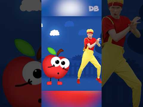 Yummy Fruits & Vegetables Dance | D Billions #shorts #db