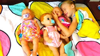 Are you sleeping brother John with baby dolls