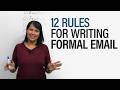 Formal Email Writing Best Practices