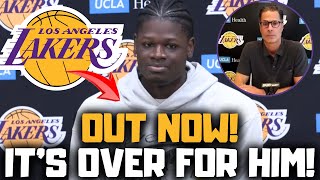 😱URGENT NEWS! WAS DISMISSED? LAKERS DIDN'T RENEW? LATEST LAKERS NEWS TODAY
