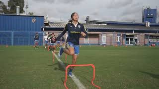 🔜 ¡Gladiadoras listas para visitar a Huracán! ⚽| #DaleBoca 🔵🟡🔵